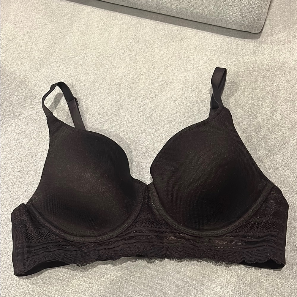 Reitmans Black Bra with Underwire Support and Lace Detail